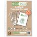A4 100% Recycled Bag 25 Multi Punched Pockets eco009
