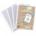 A4 100% Recycled Bag 100 Multi Punched Pockets eco010
