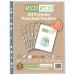 A4 100% Recycled Bag 25 Premier Multi Punched Pockets (Pack of 20) eco011