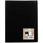 A5 100% Recycled 20 Pocket Flexicover Display Book (Pack of 12) eco015