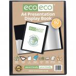 A4 50% Recycled 60 Pocket Presentation Display Book (Pack of 12) eco020