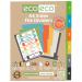 A4 50% Recycled Set 6 Index File Dividers  eco026