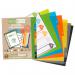 A4 50% Recycled Set 6 Wide Index File Dividers  eco027