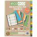 A4 50% Recycled Set 24 A-Z Index File Dividers  eco030