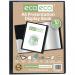A5 50% Recycled 10 Pocket Presentation Display Book eco041