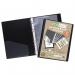 A4 95% Recycled 4-O Ring Binder with 12 Punched Pockets eco046