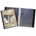 A4 95% Recycled 4-O Ring Binder with 12 Punched Pockets eco046