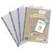 A4 100% Recycled Bag 100 Premier Multi Punched Pockets eco057