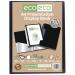 A4 50% Recycled 100 Pocket Presentation Display Book and Box eco067