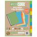 A4 50% Recycled Set 10 Index File Dividers  eco073
