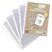 A4 100% Recycled Bag 50 Multi Punched Pockets eco076