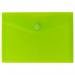 Pack 5 A6 50% Recycled Colour Press Stud Wallets eco078