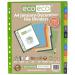 A4 50% Recycled January - December Wide Index File Dividers (Pack of 12) eco082