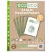 A4 100% Recycled Bag 50 65 Micron Multi Punched Pockets (Pack of 10) eco148