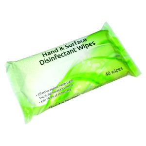 Image of EcoTech Hand and Surface Disinfectant Wipes 40 Sheets Pack of 16