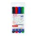 Edding 360 Drywipe Marker Assorted (Pack of 4) 4-360-4