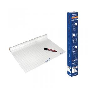 Legamaster Magic Chart Gridded Roll White 600x800mm 1590-00 ED04491