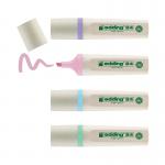 Edding e-244S EcoLine Highlighter Set Pastel (Pack of 4) 4-24-4-1000 ED04919