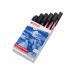 Edding 300 Permanent Bullet Tip Marker Black (Pack of 10) 300-001 ED06285