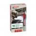 Edding E-50 Water-Based Paint Marker Medium Red (Pack of 10) 4-50-00210 ED07246