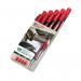 Edding E-50 Water-Based Paint Marker Medium Red (Pack of 10) 4-50-00210 ED07246