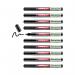 Edding E-51 Water-Based Paint Marker Fine Black (Pack of 10) 4-51-00110 ED07254