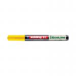 Edding E-51 Water-Based Paint Marker Fine Yellow (Pack of 10) 4-51-00510 ED07258