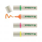 Edding 24 EcoLine Highlighter Assorted (Pack of 4) 4-24-4 ED17723