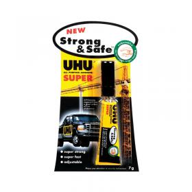 UHU Strong and Safe Super Glue 7g (12 Pack) 39722 ED39722