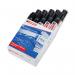 Edding 500 Chisel Tip Permanent Marker Large Black (Pack of 10) 500-001 ED500BK