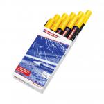 Edding 790 Paint Marker Folding Box (Pack of 10) Yellow 4-790005 ED83762