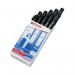 Edding 2000C Permanent Marker Bullet Tip Black (Pack of 10) 2000C-001 ED87841