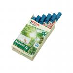 Edding 28 Ecoline Drywipe Markers (Pack of 10) Blue 4-28003 ED91817