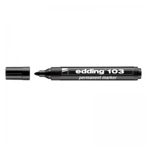edding 103 Permanent Marker Black 4-103001