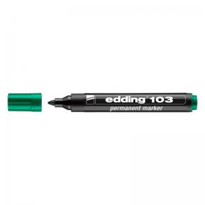 edding 103 Permanent Marker Green 4-103004