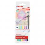 edding 1200 Colour Pen Fine Set of 6 Assorted 4-1200-6-999