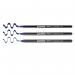 edding 1255 Calligraphy Pen Set of 3 Steel Blue 4-1255-3-017
