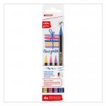 edding 1340 Glitter Brush Pen Assorted 4Pcs Set 4-1340-4-3