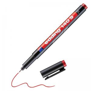 edding 140 S Permanent Pen Red 4-140002