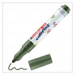 edding 14 Funtastics Fibre Pen For Children Olive Green 4-14015