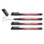 edding 140 S Permanent Pen Set of 4 Assorted 4-140-4