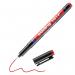 edding 141 F Permanent Pen Red 4-141002