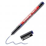 edding 141 F Permanent Pen Blue 4-141003