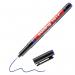 edding 141 F Permanent Pen Blue 4-141003