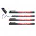 edding 141 F Permanent Pen Set of 4 Assorted 4-141-4