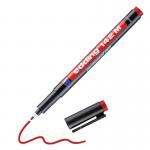 edding 142 M Permanent Pen Red 4-142002