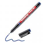 edding 142 M Permanent Pen Blue 4-142003