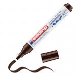 edding 1455 Calligraphy Marker With Flexible Nib Dark Brown 4-1455018