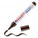 edding 1455 Calligraphy Marker With Flexible Nib Dark Brown 4-1455018