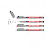 edding 151 F Non-Permanent Pen Set of 4 Assorted 4-151-4